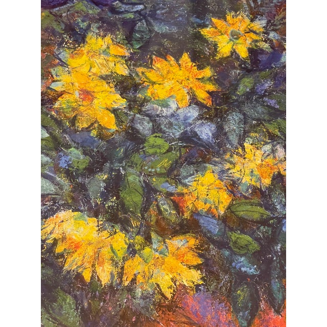 1940s Marc Chagall Signed Framed Lithograph "Autumn in the Village" 1940's Gem For Sale - Image 5 of 11