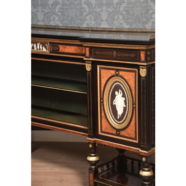 English Coromandel Cabinet by Lamb of Manchester For Sale - Image 15 of 17