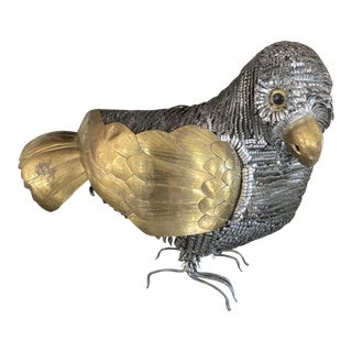 1960s Brutalist Bird in the Style of Bustamante For Sale