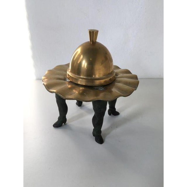 Abstract Bronze Sculpture by Ugo La Pietra, Italy, 1980s For Sale - Image 4 of 18