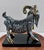 Metal Frank Meisler “Ephraim the Goat” Limited Edition Signed Kinetic Sculpture on Marble For Sale - Image 7 of 18