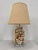Vintage Coastal Chic Sea Shell Lamp For Sale - Image 9 of 10