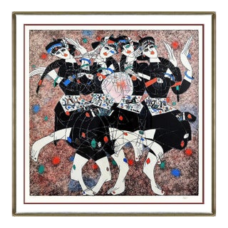 1980s Moonlight Dance, Jiang Tiefeng For Sale