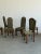 Arched Oak Dining Chairs- Set of 6 For Sale - Image 12 of 14