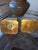 Classic set of vintage Italian giltwood Bookends Original label.