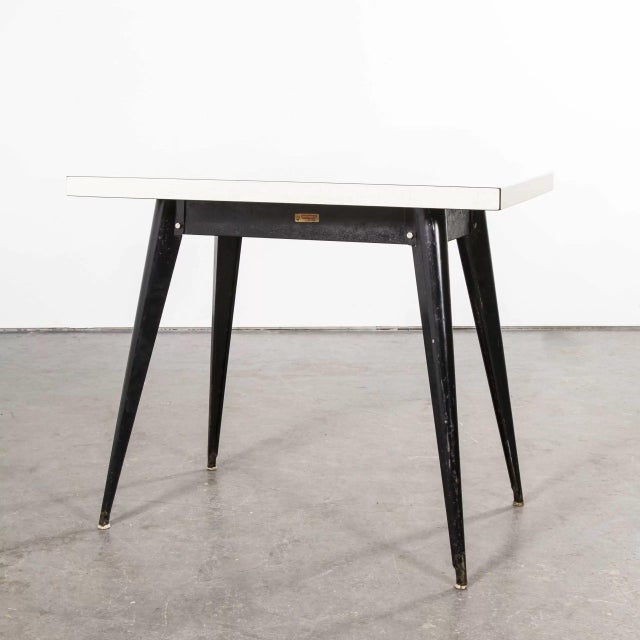 French Rectangular T55 Dining Table from Tolix, 1950s For Sale - Image 3 of 10
