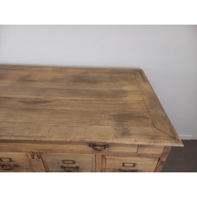 Oak Workshop Cabinet with Drawers, 1890s For Sale - Image 16 of 18