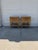 We have a beautiful pair of vintage French Provincial nightstands for sale. They feature an antiqued gold finish, curved...