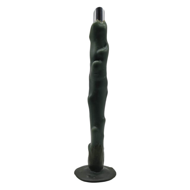 Gaetano Pesce Candelabra, made of polyurethane resin modeled around a steel tube. Edizioni del Pesce for Meritalia. The...