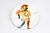 Roger Capron Glazed Earthenware Plate by Roger Capron, 1950s For Sale - Image 4 of 13