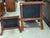Thos. Moser “Lolling” Lounge Chair and Ottoman, Hard Wood, Leather For Sale - Image 9 of 15