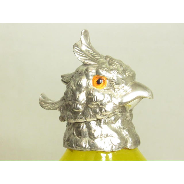Antique English Cockatoo Decanter For Sale - Image 10 of 18