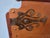 Late 19th Century Antique 1880s Victorian Arts & Crafts Queen Golden Oak Hand Carved Original Art Nouveau Metalwork For Sale - Image 5 of 17