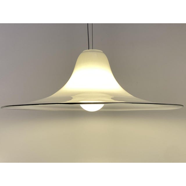 Murano Glass Ceiling Lamp by Renato Toso for Leucos, Italy, 1970s For Sale - Image 4 of 17
