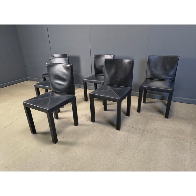 Arcadia Dining Chairs by Paolo Piva for B&B Italia, 1980s, Set of 6 For Sale - Image 12 of 18