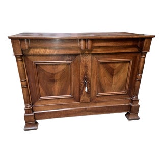 Empire Period Walnut Sideboard For Sale