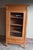 Antique Oak Art Deco Display Cabinet For Sale - Image 10 of 10