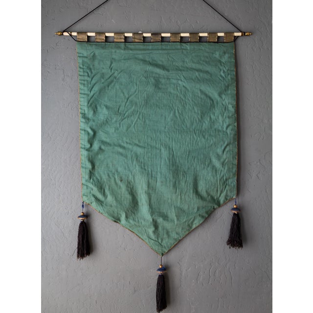 Antique British Music or Choral Procession Banners Orford Castle Suffolk For Sale - Image 9 of 17