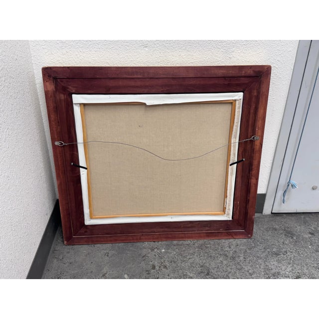 2000 - 2009 Circa 2004 Gary David Hoffmann "Ducks on Willow Pond" Original Oil Painting, Framed For Sale - Image 5 of 12