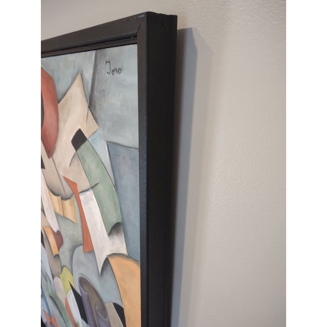 "Motion"/Geometric Oil Painting/ by Trish Toro For Sale - Image 4 of 12