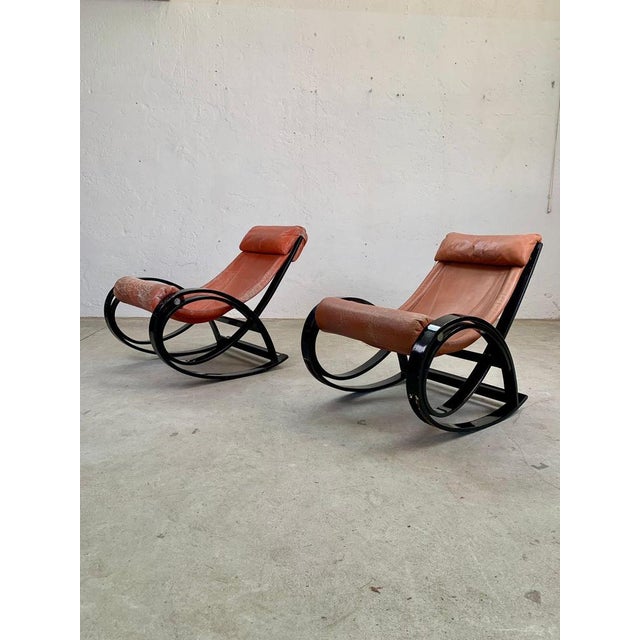 1960s Set of Sgarsul Armchairs attributed to Gae Aulenti for Poltronova, Italy, 1960s For Sale - Image 5 of 17