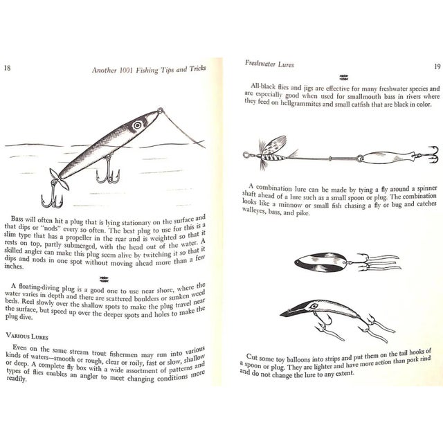 Paper "Another 1001 Fishing Tips and Tricks" 1970 Evanoff, Vlad For Sale - Image 7 of 11