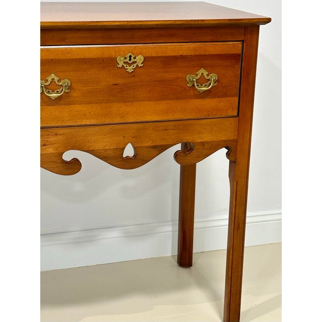 Early American Style Cherry Huntboard by Wright Table Company For Sale - Image 9 of 11