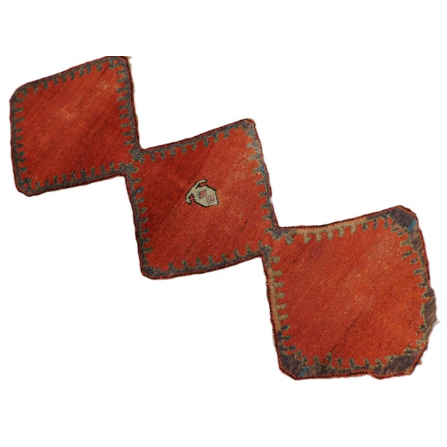 Antique Persian Hamedan Rug 3'8"x 6'2" For Sale In Los Angeles - Image 6 of 12