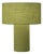 Moonlight Table Lamp, Avocado Fabric Shade For Sale