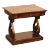 Councill Empire Style Burl Wood One-Drawer End Table For Sale