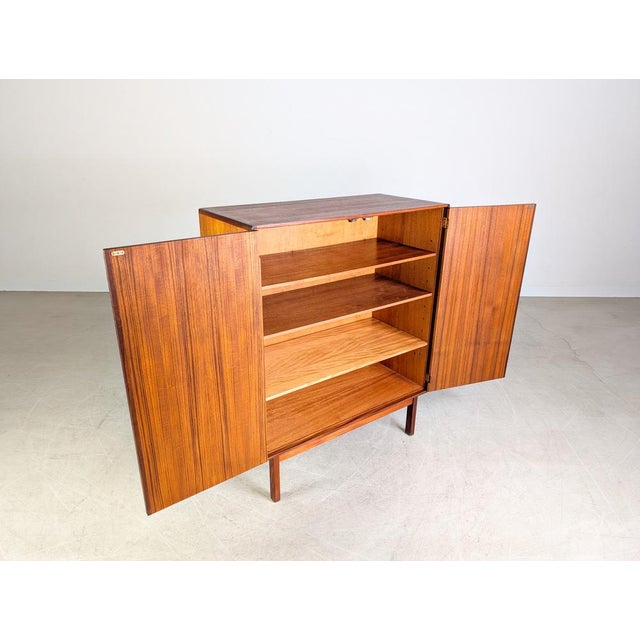 Wood Mid-Century Teak Chest of Drawers from Asko, Finland For Sale - Image 7 of 11