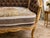 1950s French Atelier Louis XVI Gold Beech Settee - 1 Pc For Sale - Image 9 of 13