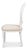 Taupe velvet brings a dressier note to the pale frame and open weave of the back. The seat is covered in a taupe...