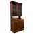 Wood 20th Century Edwardian English Walnut Bookcase with Bevelled Mirror, 1890s For Sale - Image 7 of 13