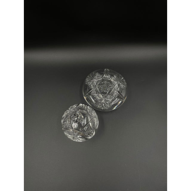 Crystal Butter Dish, 1972 For Sale - Image 9 of 13