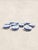 Antique Blue and White Porcelain Open Salt Cellars - Set of 11 For Sale - Image 4 of 4