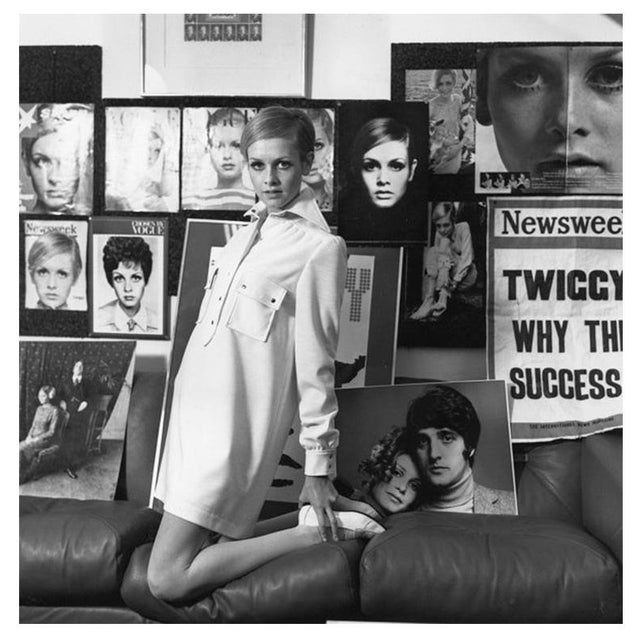 'Twiggy' Unframed Archival Pigment Print For Sale