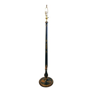 Antique Edwardian Chinoiserie Floor Lamp For Sale
