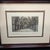 Vintage 1880 Lucien Gautier Paris Etching Set Framed Palais Justice Ste Chapelle For Sale - Image 6 of 13