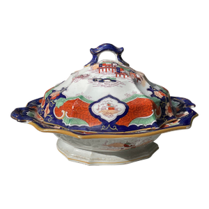Antique English Hicks, Meigh and Johnson Ironstone Vegetable Diah