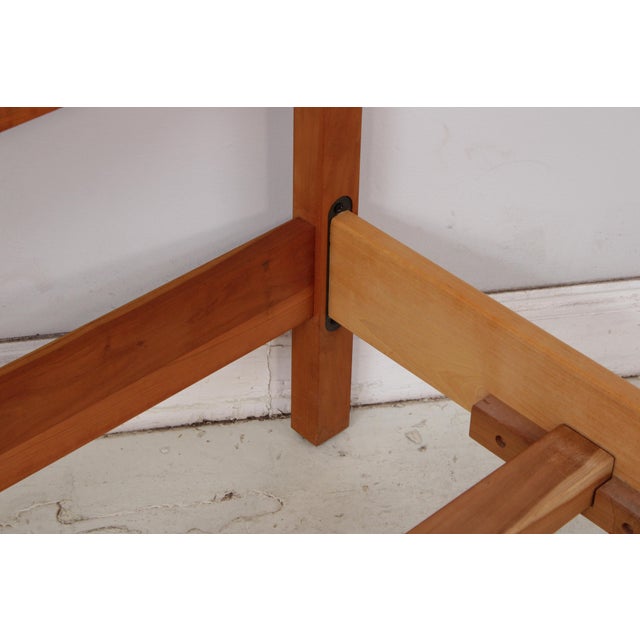 Brown Stickley Mission Cherry King Size Bed For Sale - Image 8 of 18