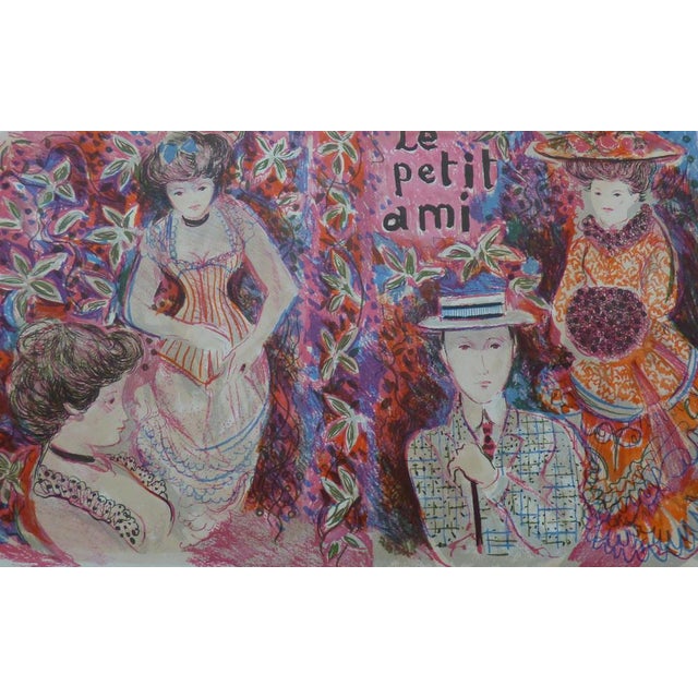 Emilio Grau-Sala, Le Petit Ami, 1960, Original Lithograph For Sale - Image 4 of 4