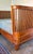Carved Gustavian Solid Walnut Daybed or Twin Bed For Sale - Image 4 of 6