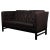 Black 2-Seater Sofa by Erik Jørgensen, 2000s For Sale - Image 8 of 8