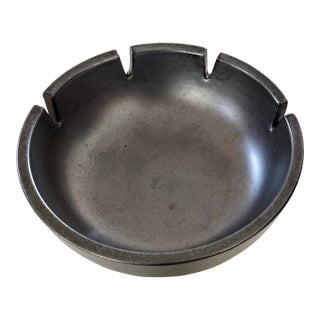 Vintage Mid-Century Modern Edith Heath Pottery Large Ashtray For Sale