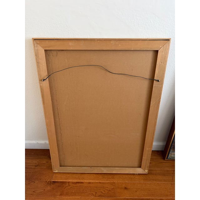 Paul Guiramand - Framed Mid Century Gallery Poster - 1969 For Sale In Palm Springs - Image 6 of 6