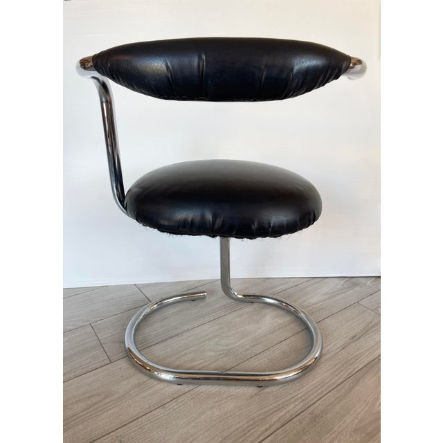 Vintage Cobra Model Chairs by Giotto Stoppino, 1970, Set of 5 For Sale - Image 9 of 18