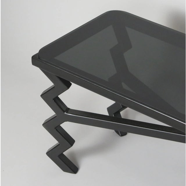 'Zig-Zag' Coffee Table For Sale In Los Angeles - Image 6 of 9