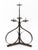 Arts & Crafts Wrought Metal 4-Branch Candelabra For Sale In New York - Image 6 of 6