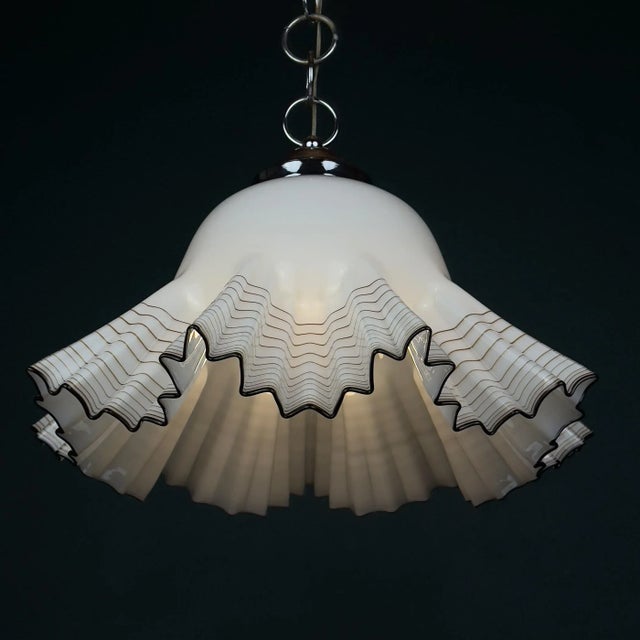 Vintage Murano Pendant Lamp by Vetreria De Majo, 1970s For Sale - Image 15 of 18